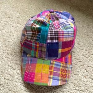 J.Crew Madras Baseball Cap - Mens